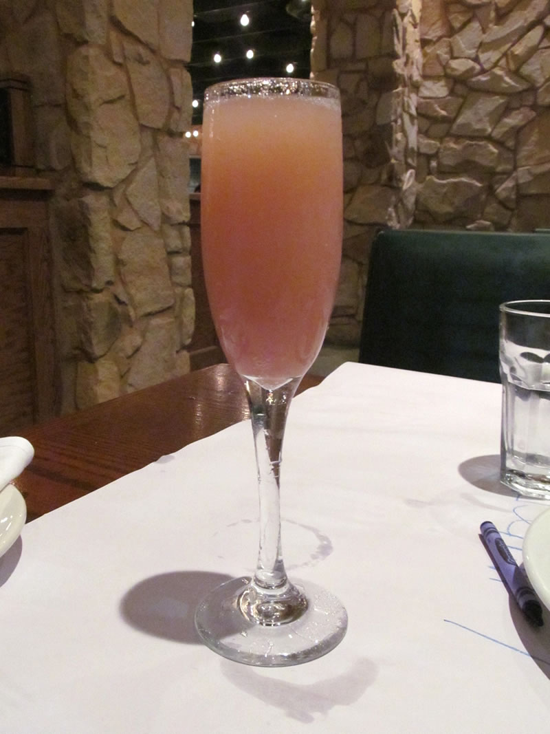 Een Bellini cocktail