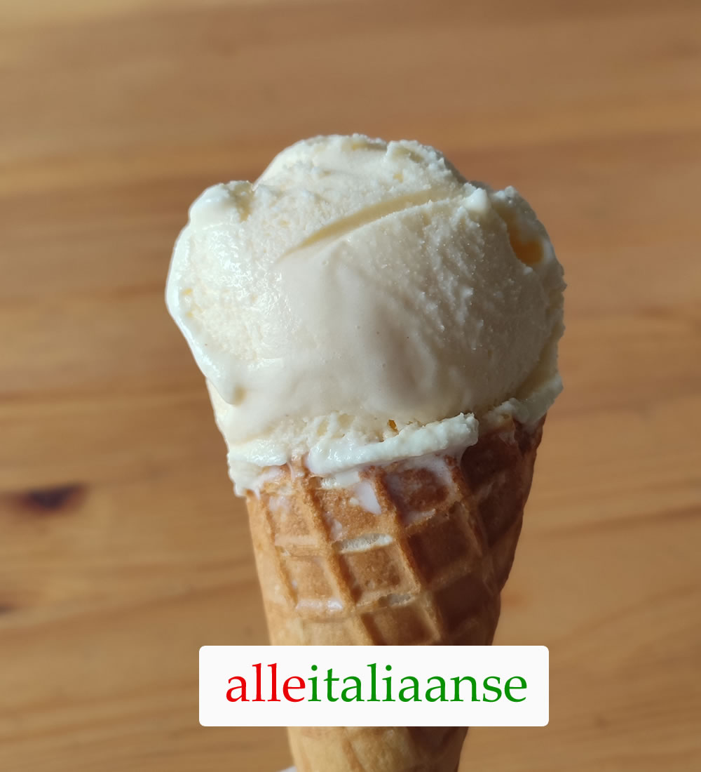 Italian Gelato alla Crema ice cream 🍨 Authentic recipe