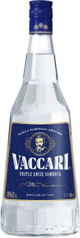Een fles Sambuca Vaccari