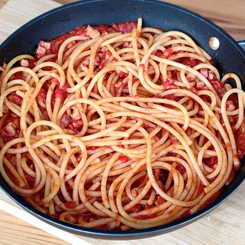 Bucatini - Italian pasta type