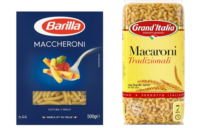 Het verschil tussen macaroni en maccheroni