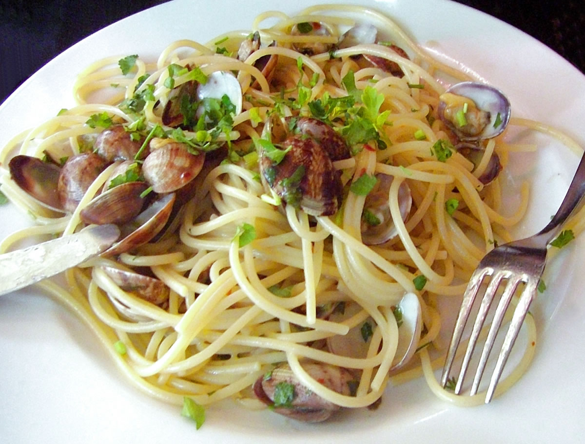 Spaghetti con le Vongole 🍝 Origineel Italiaans recept