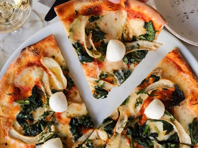 Pizza met groenten recept