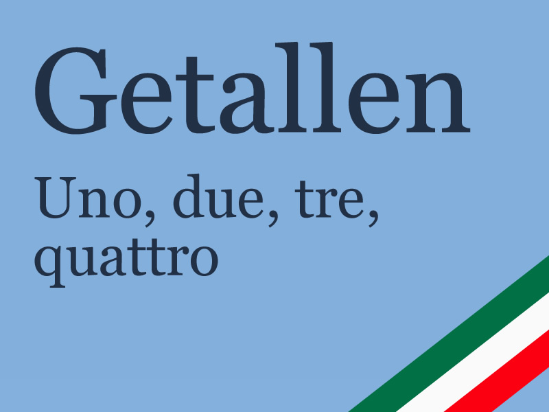 Nummers in het Italiaans