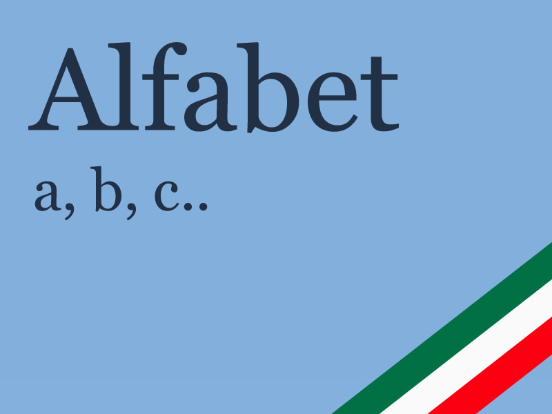 Italiaanse alfabet
