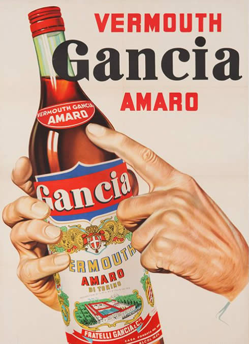 Vermout Gancia - Historische reclame