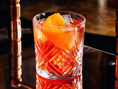 Negroni cocktail aperitief
