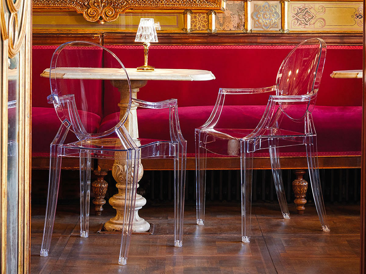 Kartell Louis Ghost stoel - door Philippe Starck, 2002