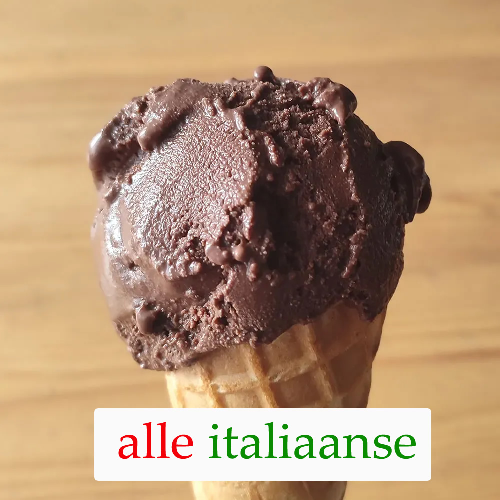 Atlas fluit Bijlage Chocolade ijs maken met ijsmachine: puur, melk, wit, en vegan 🍫🍨