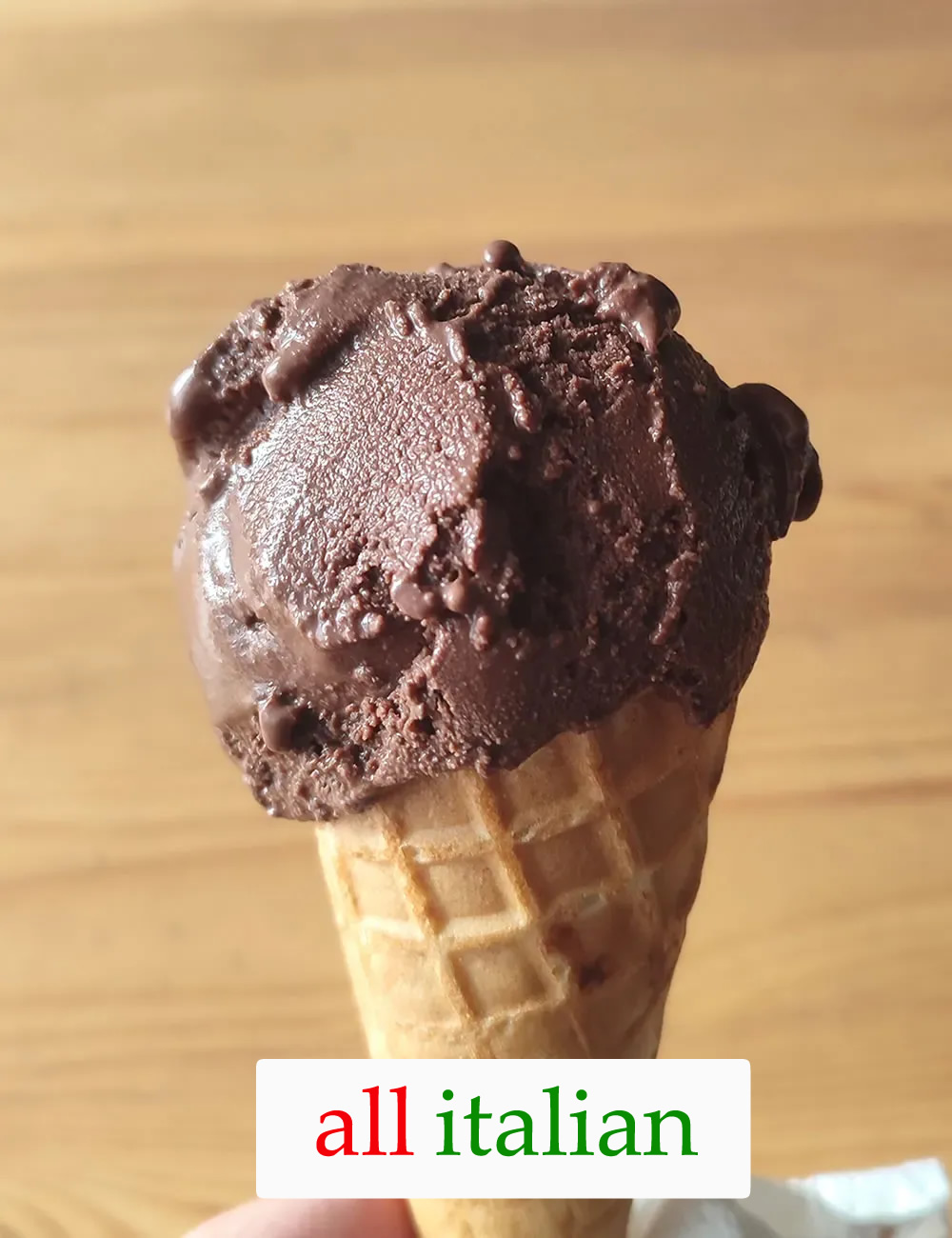 Chocolate ice cream Italian recipe - All Italian