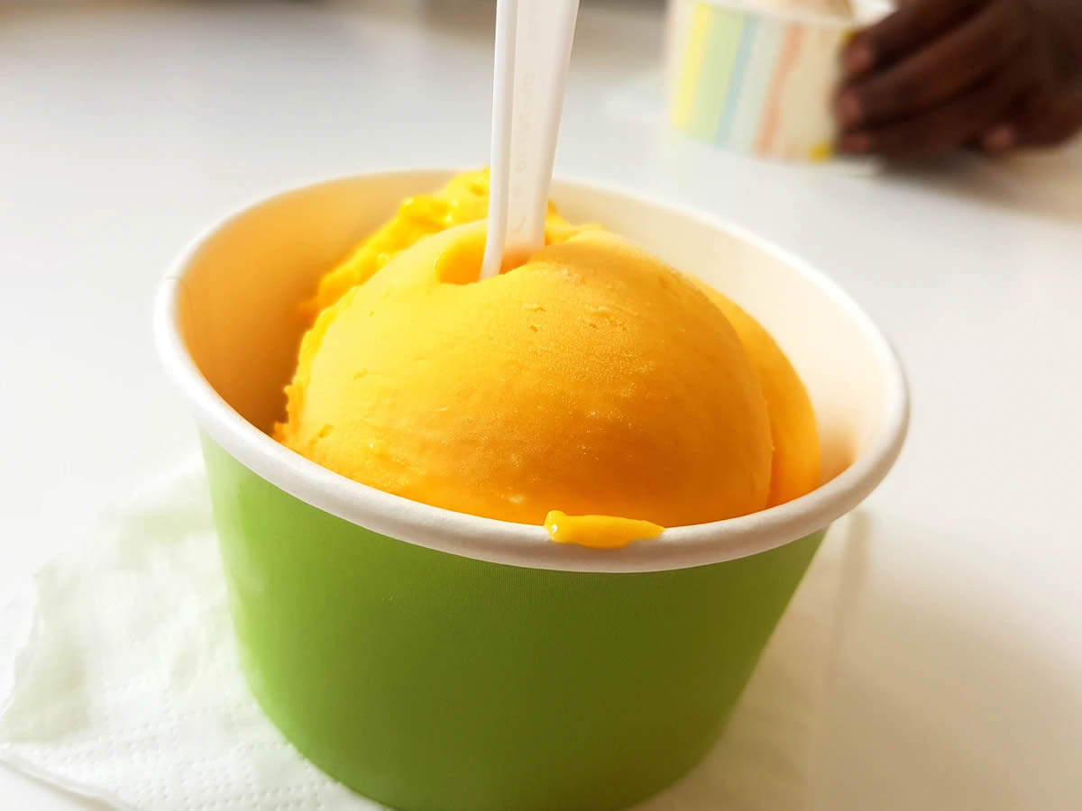 Mango sorbetijs 🍨🥭 Italiaans recept