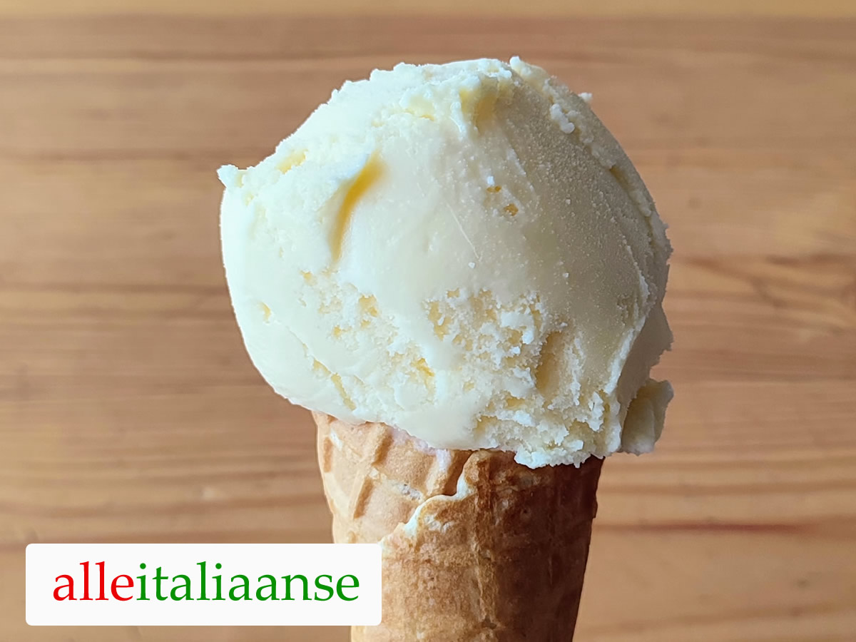 Schaap voering borstel Vanille-ijs maken: recept zonder ei, eenvoudig en snel 🍨