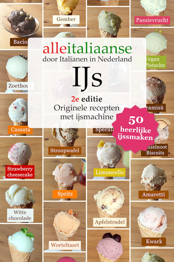 Italiaans ijs recepten e-book
