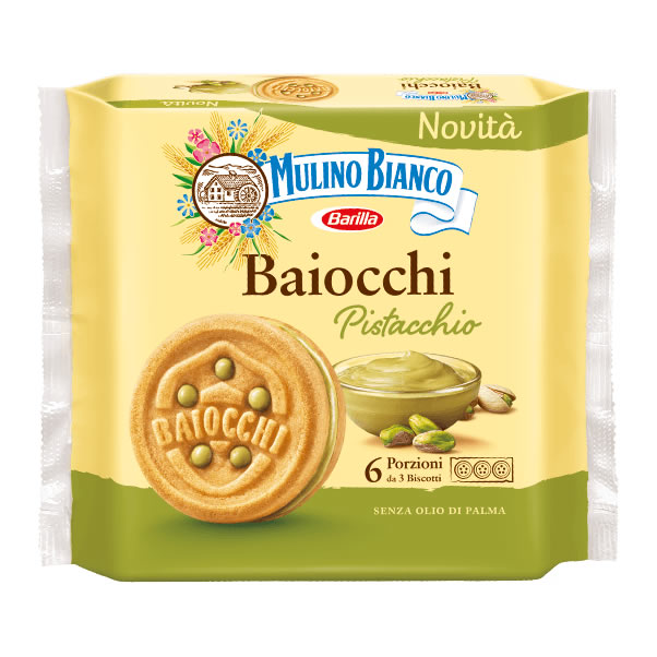 Mulino Bianco - Baiocchi met pistachepasta