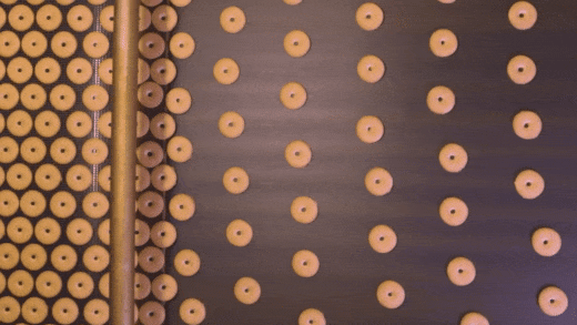 Mulino Bianco koekjes fabriek in Italië