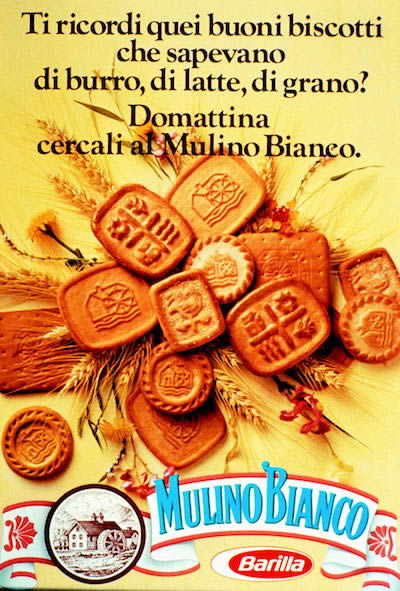 Mulino Bianco merk achtergrond