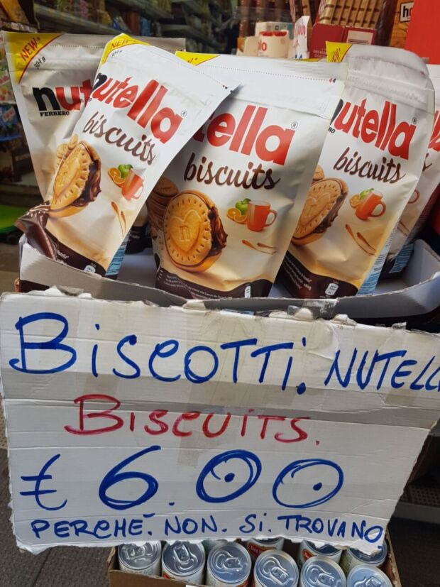 Nutella Biscuits exra prijs