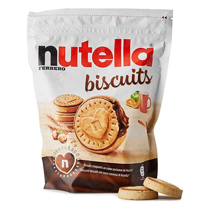 Nutella Biscuits voor kant