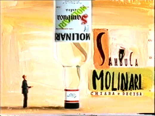 Sambuca Molinari reclame jaren 90