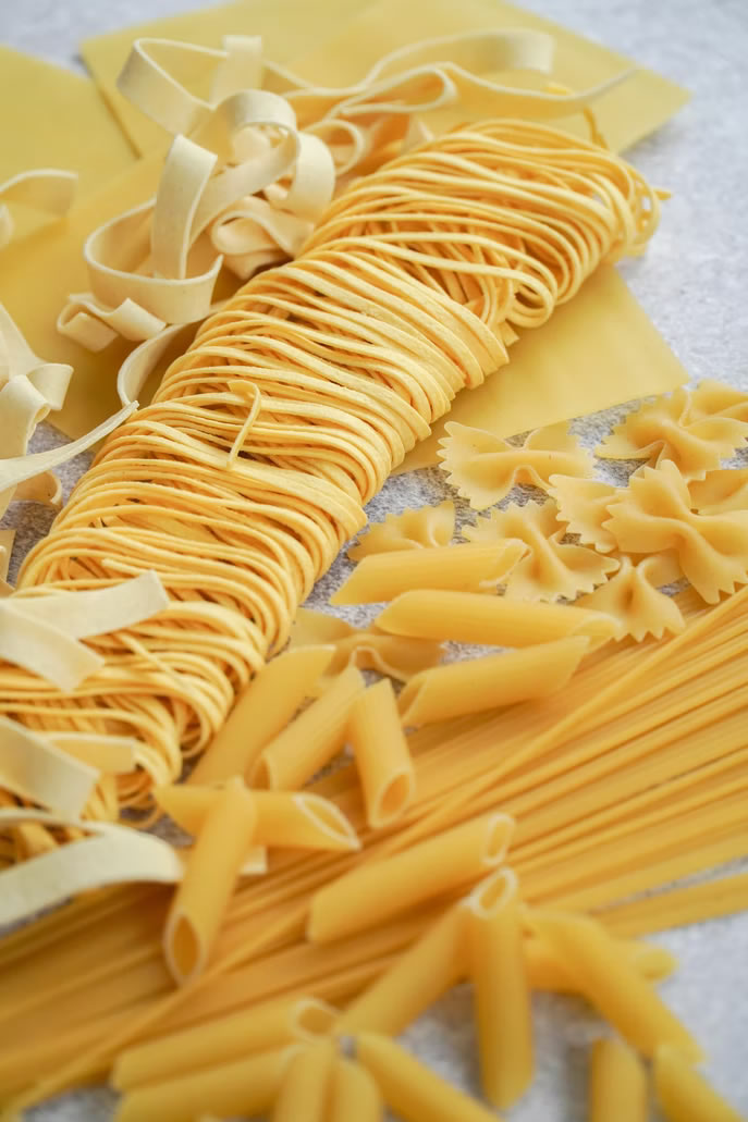 Gedroogde pasta
