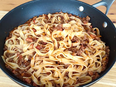 Tagliatelle - Italian pasta type
