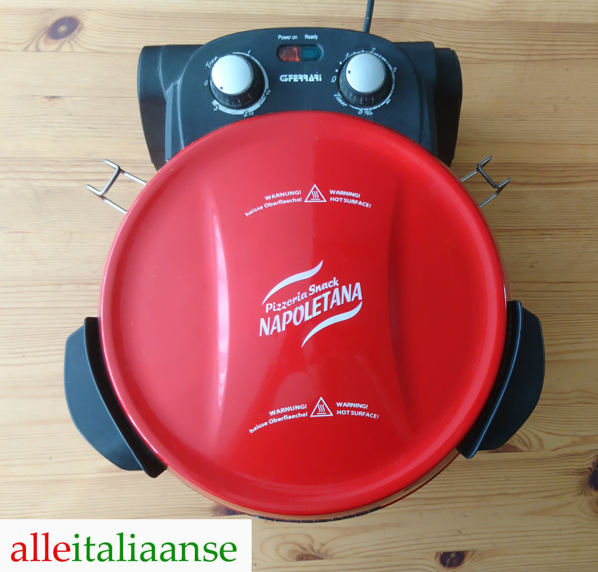 De G3 Ferrari Snack Napoletana elektrische pizzaoven