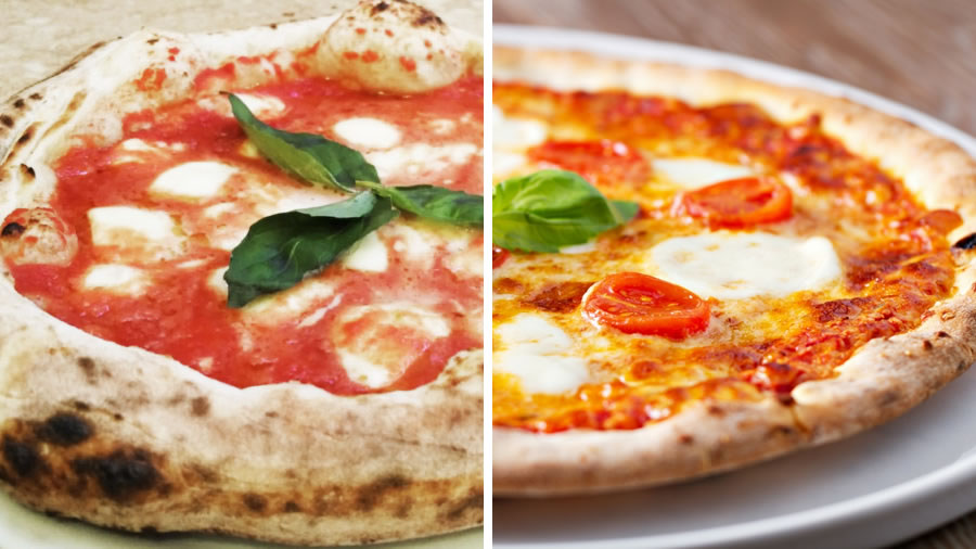 Het verschil tussen Napolitaanse en Romeinse pizza