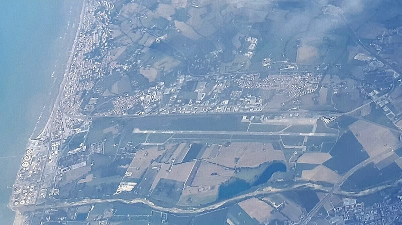 De luchthaven Raffaello Sanzio van Ancona