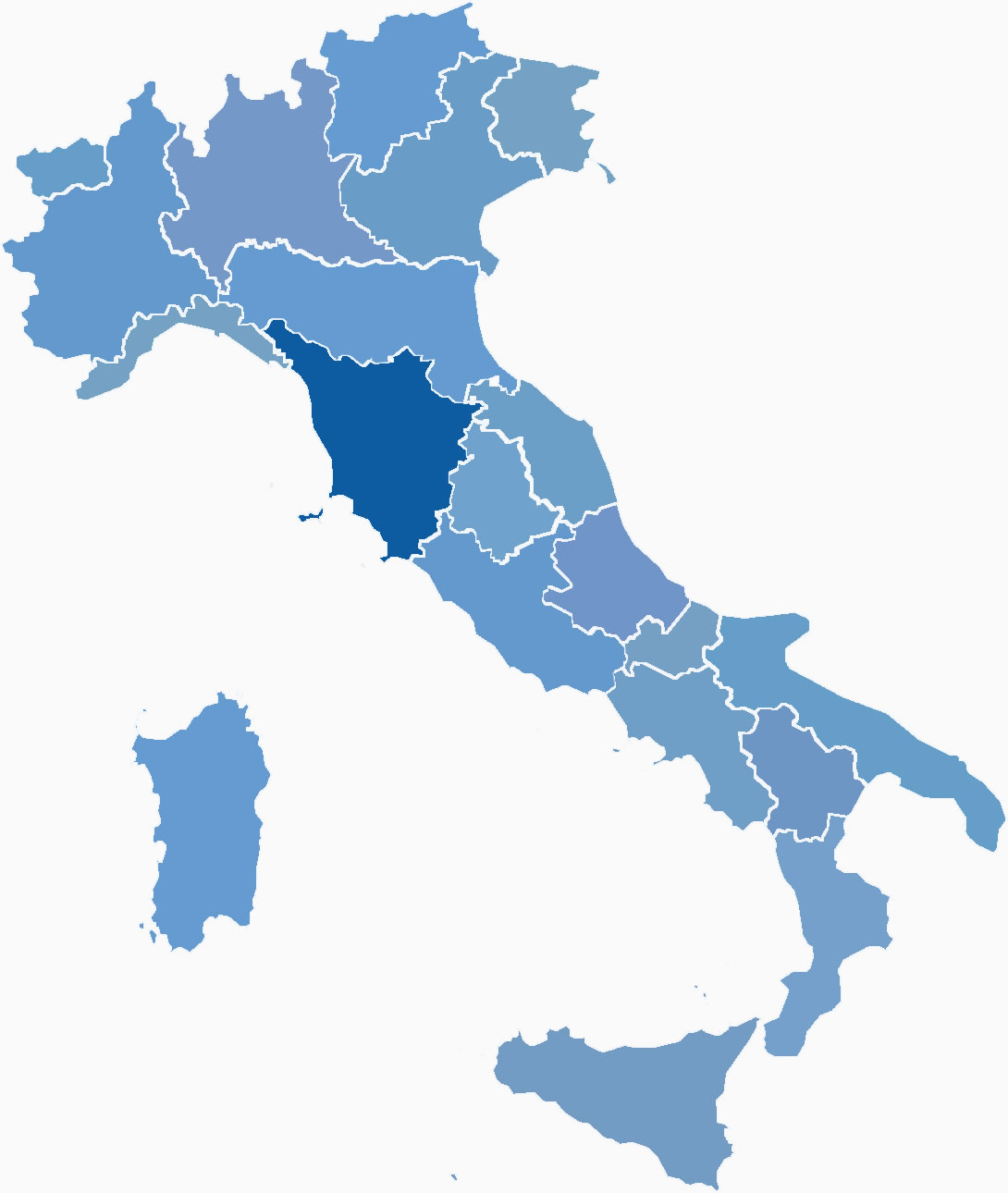 Regio Toscane in Italië