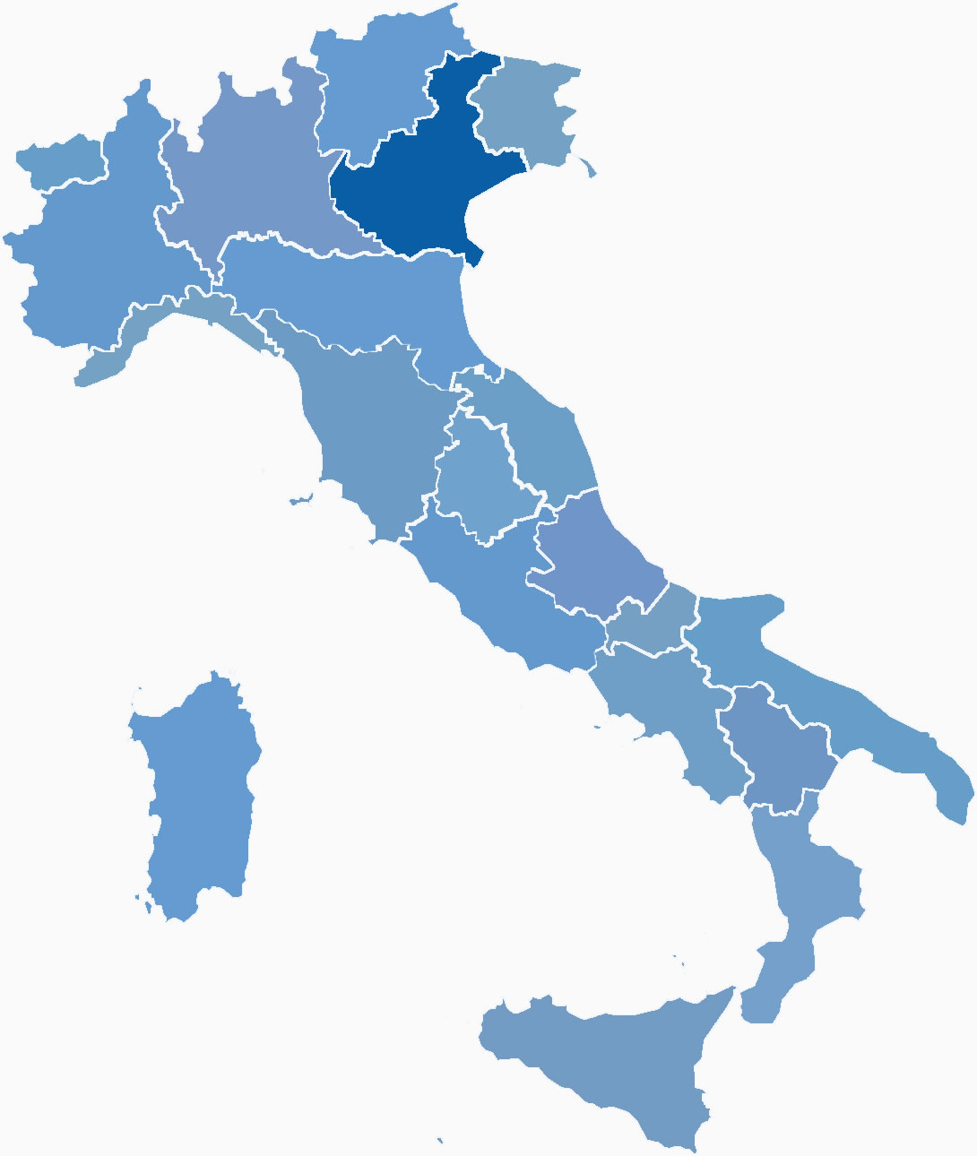 Regio Veneto in Italië