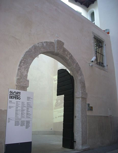 Depero Futuristisch Kunsthuis in Rovereto