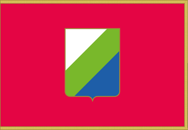 Vlag van de italiaanse regio Abruzzen
