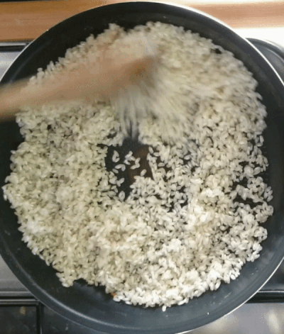 Rooster de rijst