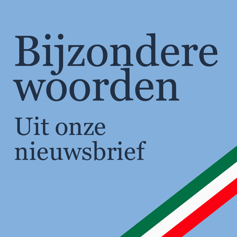 Bijzondere Italiaanse woorden