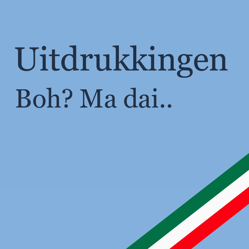 Italiaanse uitdrukkingen