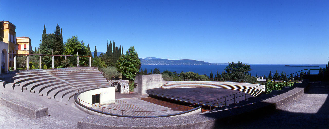 The Vittoriale degli Italiani: the amphitheater