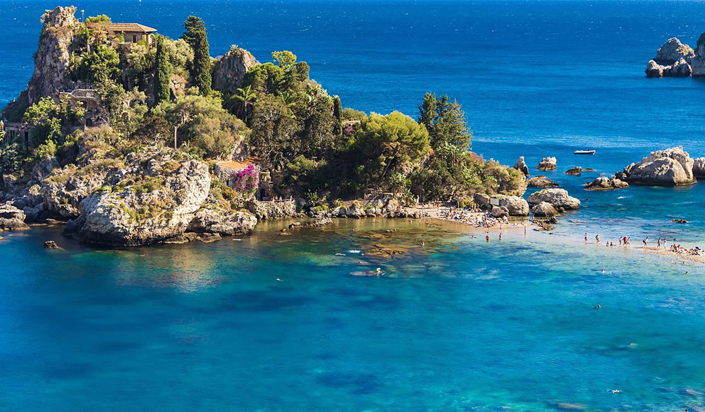 Isola Bella in Sicilië